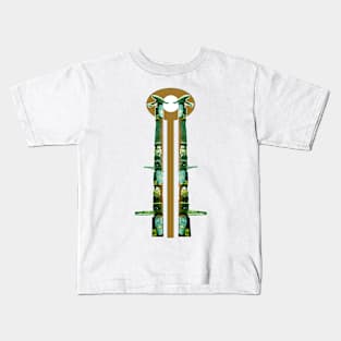 Sacred Totem Native Peoples of Canada Kids T-Shirt